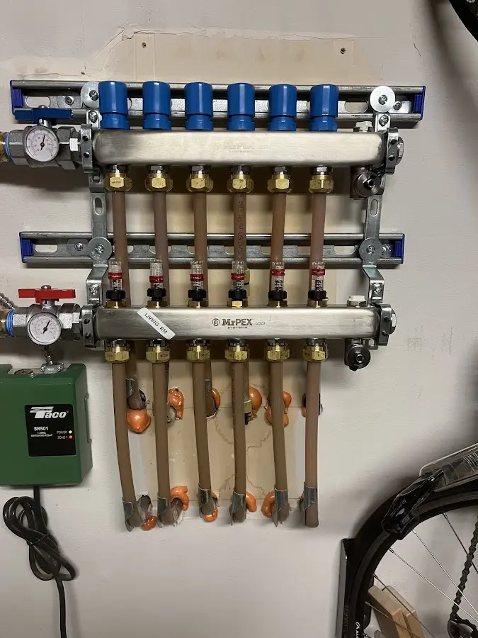 Plumber performing Water Heater Repair at a residential property in Lago Vista